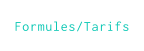 Formules/Tarifs